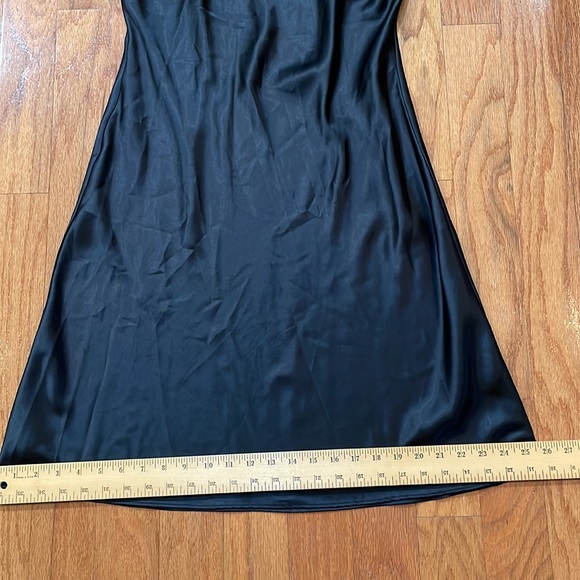 Black Slip Dress Spaghetti Strap Medium/large - Picture 8 of 14